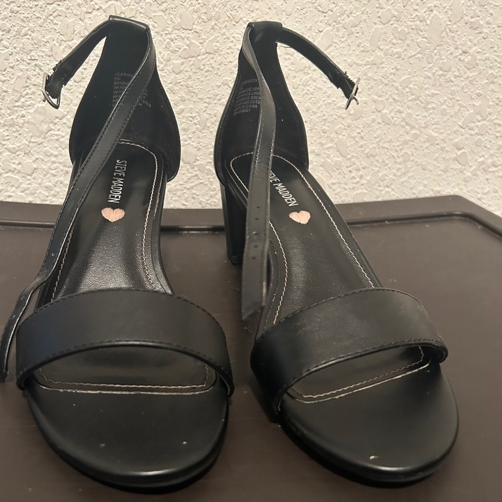 Black heels